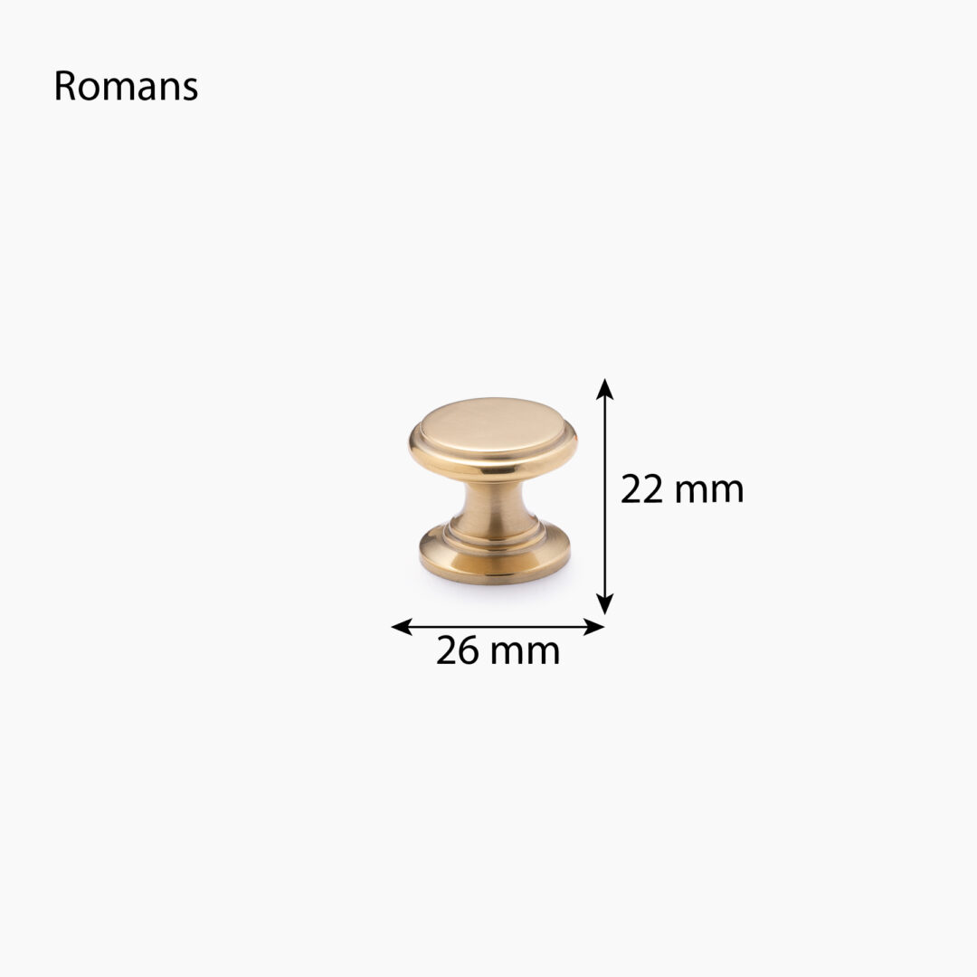 Romans Mässing mått